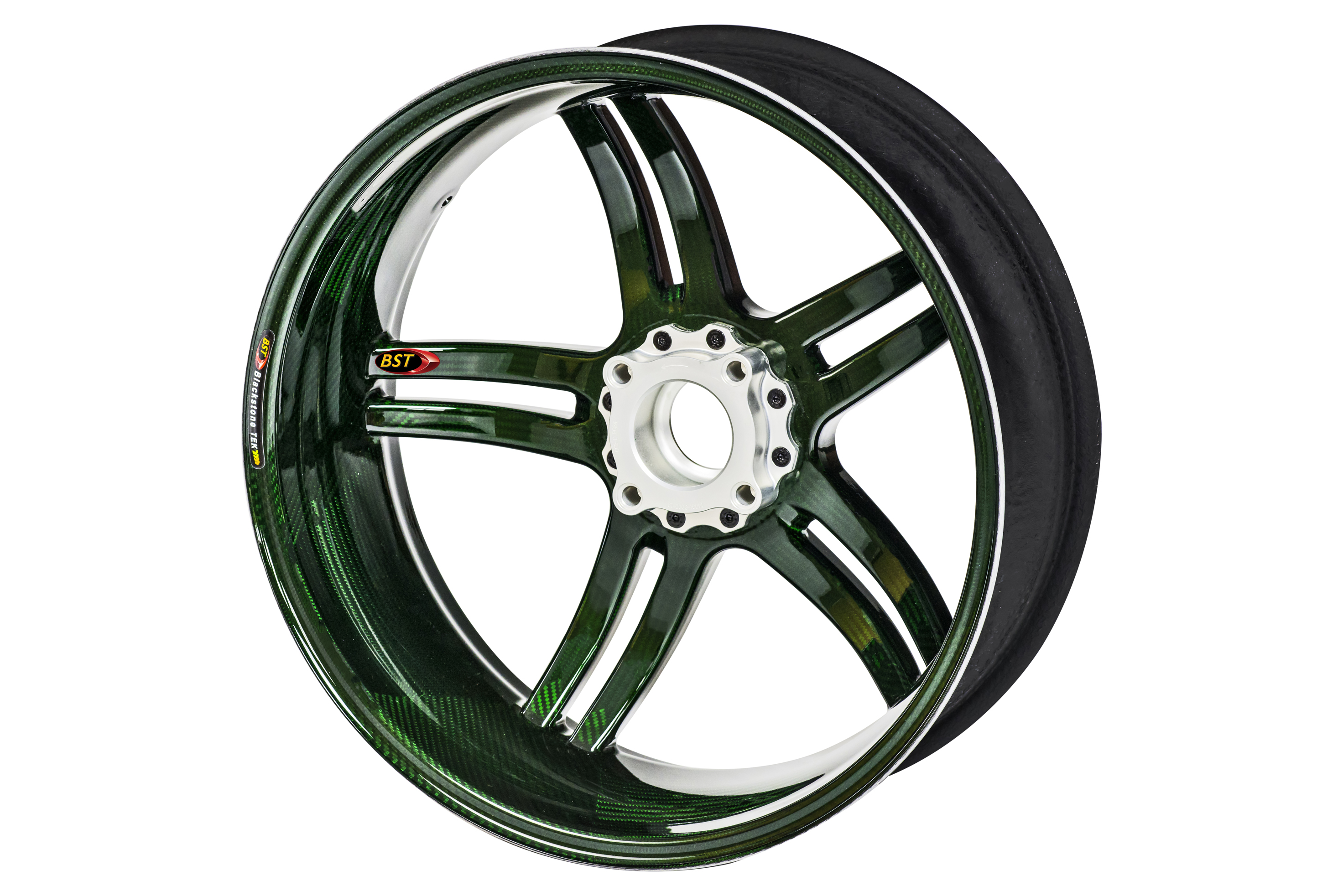 BST Rapid TEK 5 SplitSpoke Carbon Fiber Rear Wheel for the Suzuki GSX